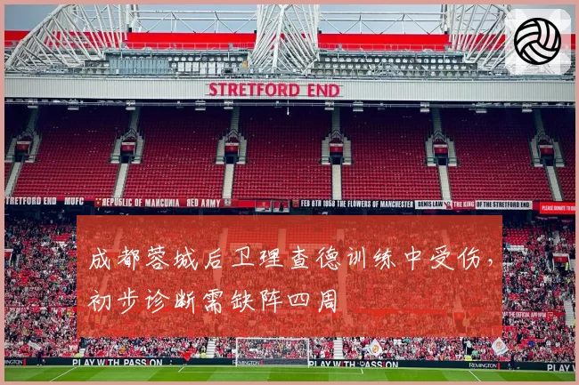 成都蓉城后卫理查德训练中受伤,初步诊断需缺阵四周